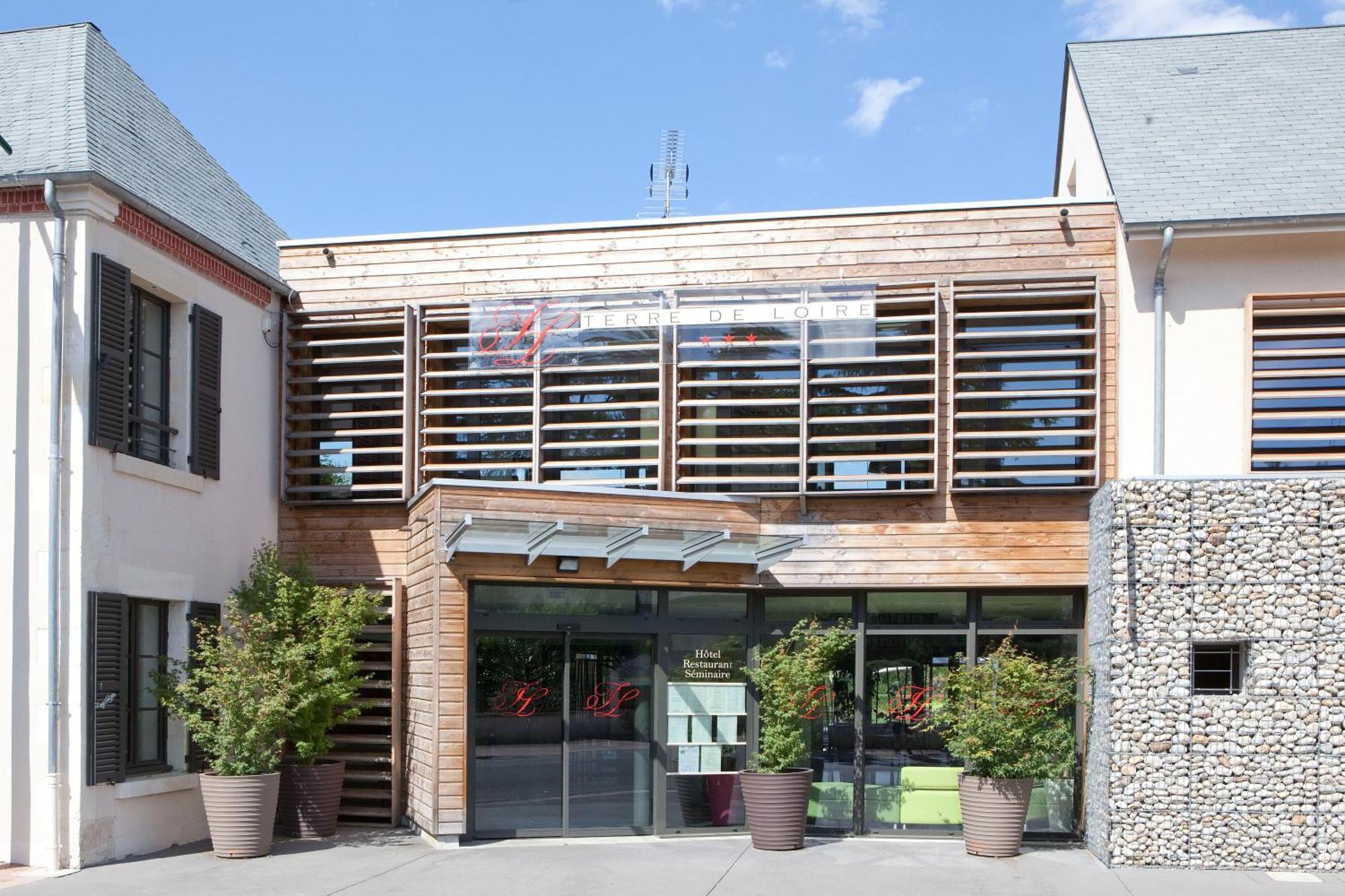 Logis Hôtel Terre de Loire Belleville-sur-Loire Exterior foto